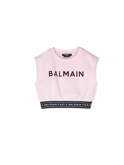 Top, bambina, logato. BALMAIN | BS4A62 Z0081540NE